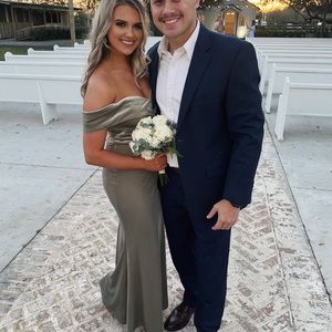 Revelry Velvet Bridesmaid dress